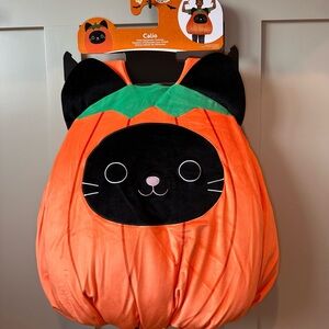 Squishmallows Kids Costume - Calio - Pumpkin Cat Kids Costume